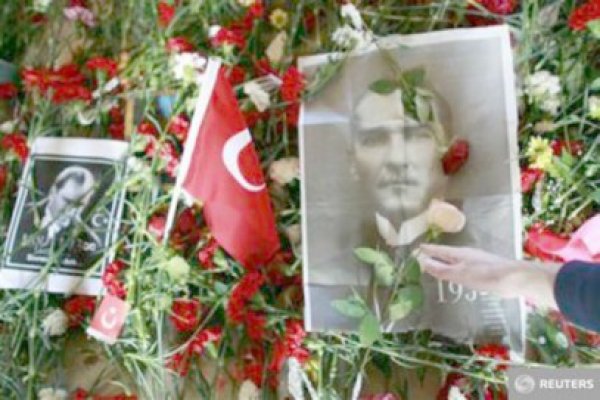 Ankara: mii de voluntari au format cel mai mare portret 